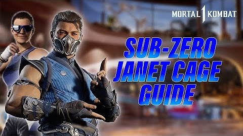 How To Play Sub-Zero/Janet Guide Explanation/Set Ups/Gameplay! | Mortal Kombat 1
