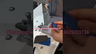Qifeng Heel flattening with cementing machine#footwear making machine#shoe production machine