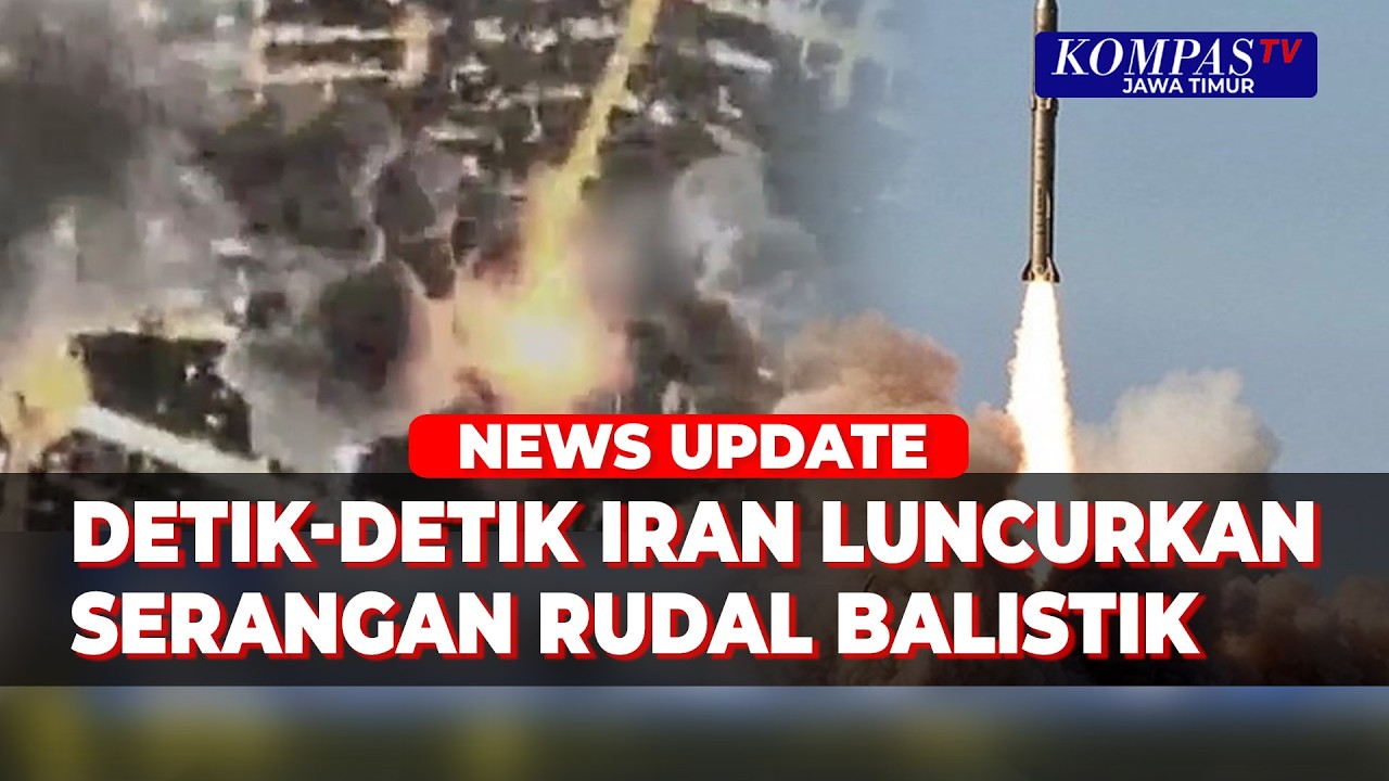 Iran Luncurkan Rudal Balistik di Serangan ke-22, Israel Klaim Hancurkan Bunker Ali Khamenei