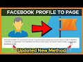 How To Convert Facebook Profile To A Page 2021 | Facebook Account to Page