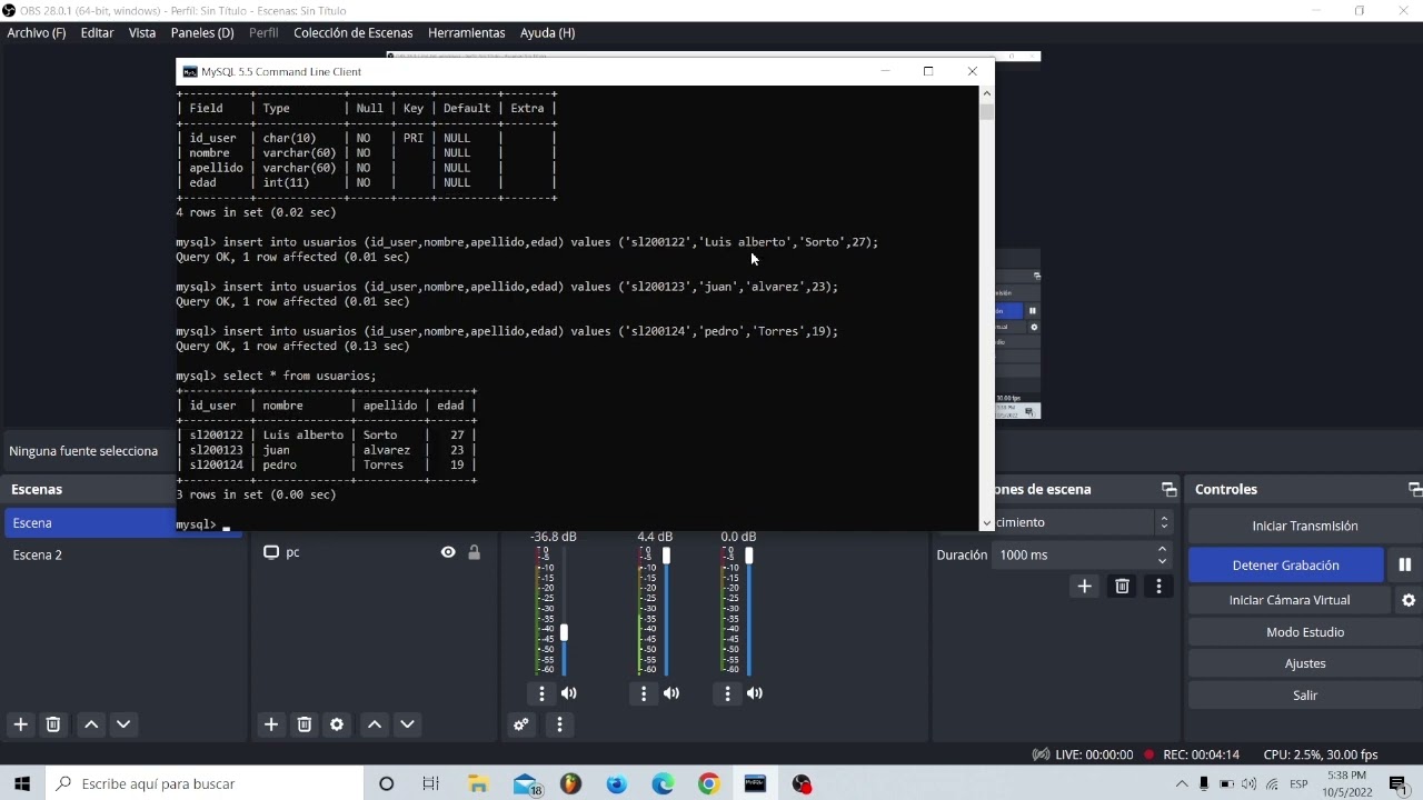 Consultas B sicas En MySql En Consola YouTube Consultas b sicas en mysql en consola youtube