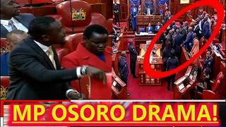 STOP REJECTING FINANACE BILL" ANGRY OSORO BREATHS FIRE DEFENDING RUTO'S FINANACE BILL!!!