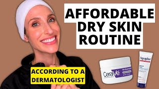 Dermatologist's Affordable Skincare Routine for Dry Skin ($50 or Less!) | Dr. Sam Ellis