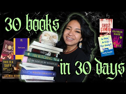 september reading wrap up | 30 books in 30 days🌟