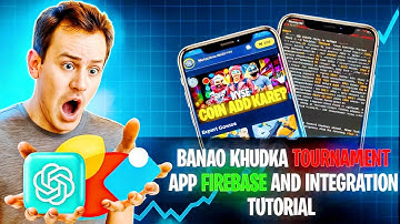 Khud Ka Tournament App Kaise Banaye? 🔥 Firebase Integration Full Tutorial (Free Fire App Example