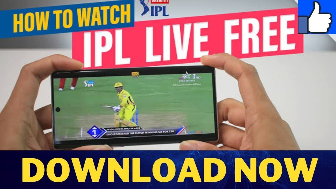IPL LIVE  WATCH FREE LIVE CRICKET STREAMING - YouTube