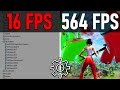 How PROS Get +500 FPS & 0 Input Delay in Fortnite! ✅ (Best Chapter 5 Tweaks)