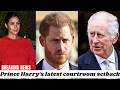 Royal Bombshell: Prince Harry Hit With Major Courtroom Blow