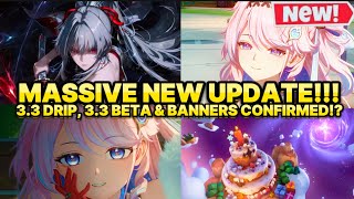 NEW UPDATE!!! 3.3 DRIP MARKETING INCOMING! DRIP & BETA DATES + ANNIVERSARY BANNER! [Wuthering Waves]