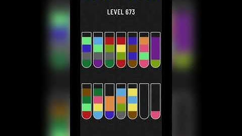 Water sort puzzle level 673