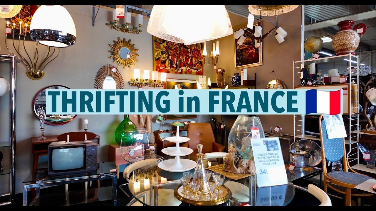 Thrifting in France: Vintage Finds at Titi International & Troc.com