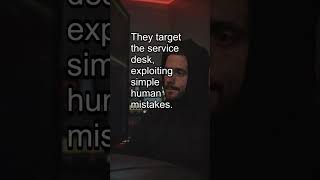 [30 SEC] Securing the service desk: Why social engineering  #shorts #cybersecurity