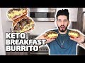 Keto Breakfast Burrito