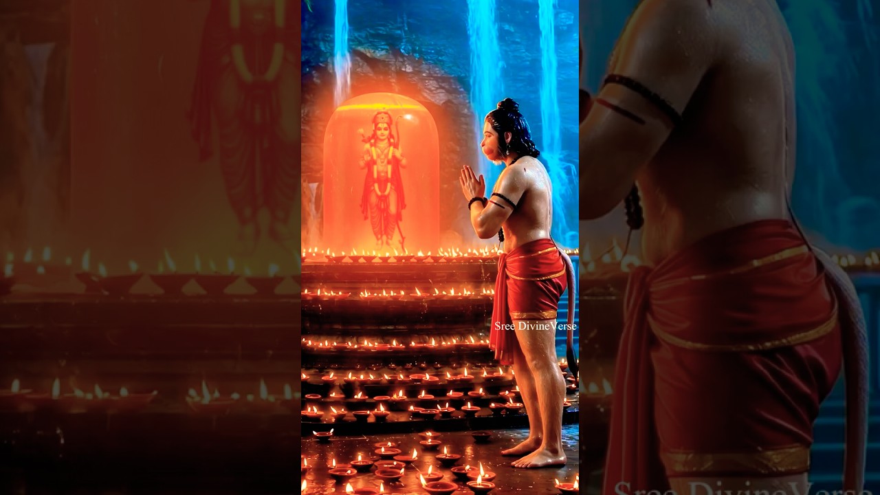 Hanuman Roars Jai Shree Ram | Divine Power Awakens 🔱 Sree DivineVerse