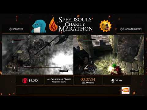 All Soulsborne Games All Bosses Relay [SCM 2020]