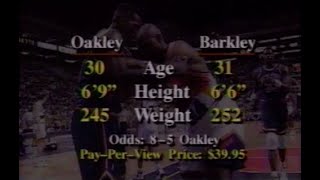 Charles Barkley vs Charles Oakley Heated Moments Comp