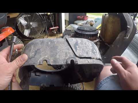 removing-carburetor-briggs-&-stratton-engine-single-cylinder