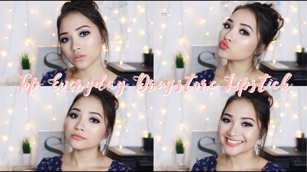 Lipstick Drugstore Favorite-Natural Untuk Sehari-hari!