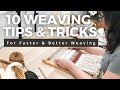 10 Weaving Tips | Frame Loom Weaving | DIY Weaving