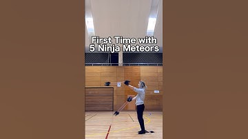 5 Ninja Meteor: The Start of a new journey #flowarts #juggling #circus