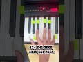 Snow man-SIA(piano tutorial)#pianotutorial #easy #piano #shorts