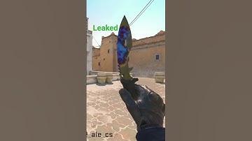 Leaked Kukri Knife | Case Hardened in Counter Strike 2 🔫🔥#cs2 #counterstrike #counterstrike2 #csgo