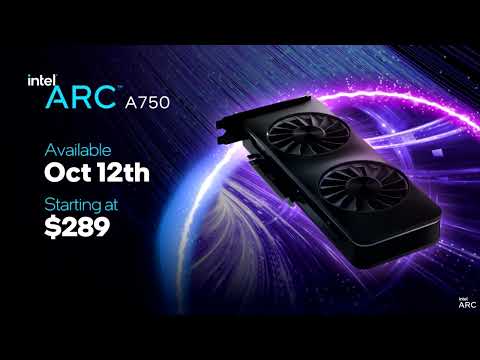 Intel declassified the cost of Arc A770 and Arc A750 gaming video cards