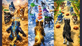 Wolf Run Evolution Gameplay Run Smart To Become Strong Wolf