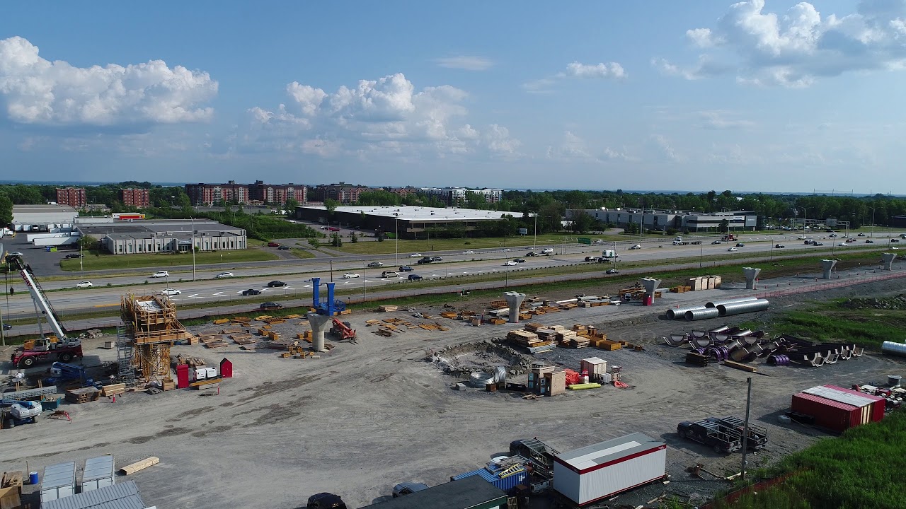 Montreal's new West Island LRT as of 7/25/2019 YouTube
