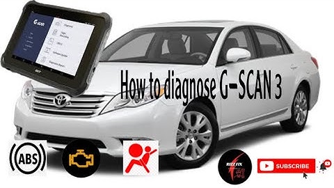 How to use G-scan 3 quick test