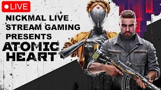 Fighting The Most Annoying Robot Pump!!! Atomic Heart | STREAM | Part 7