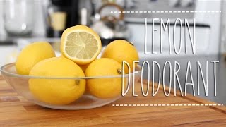 DIY | Naturally Get Rid of Body Odor!