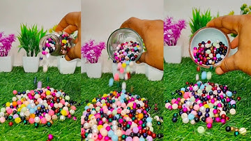 Satisfying Reverse Breads ASMR || Colouring Balls Reverse Video @isabadboy3348 