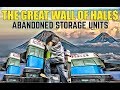 The Great Wall Of Hale$! Abandoned Storage Units! What The Hale$ Online Auction.