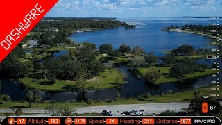 Dji Mavic Pro And Dashware Plus Litchi Telemetry Overlay