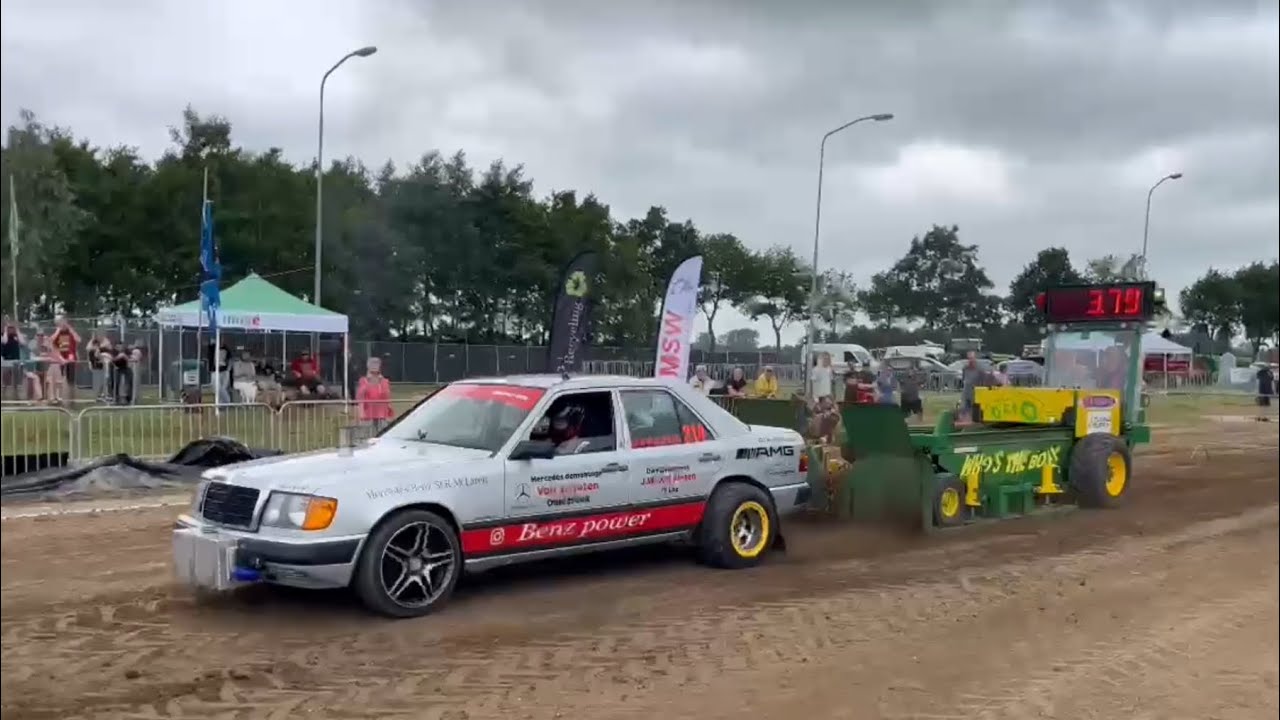 DCPO Benz Power 2de run Trekkertrek Sebaldeburen 2025 OM606 w124 Hx40 Dieselmeken