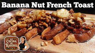Banana Nut French Toast on the Blackstone Griddle Banana Nut French Toast on the Blackstone Griddle