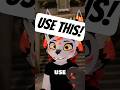 Use this trick! #furry #comedyshort #vrchat #shortfilm #vrchat #foryou #furries #shorts #comedy