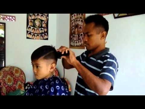 Cara potong rambut  anak  anak  YouTube