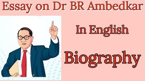 20 lines on Dr. B.R. Ambedkar/essay on bhimrao ambedkar/essay on B.R.Ambedkar/Baba Saheb Ambedkar