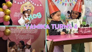 Yamikutty Bday Vlog Yamika Turns 4 Yamikutty Birthday Celebration