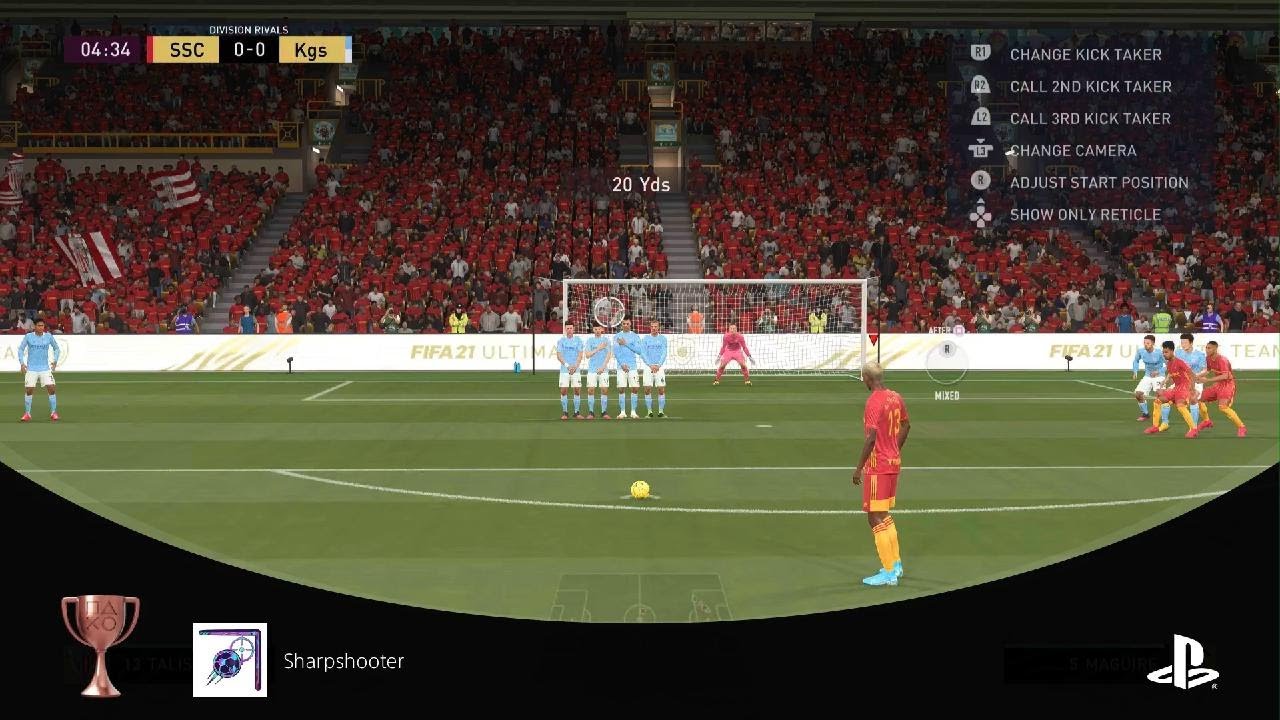 FIFA 21 FUT Freekick PS5