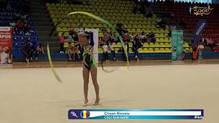 Crișan  Alessia CSS2 BAIA MARE Junioare III Ribbon Cupa Prietenia Ediția XXVIII la Gimnastică Ritmic