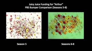 PBS - Arthur - 2nd Juicy Juice Promo Comparison