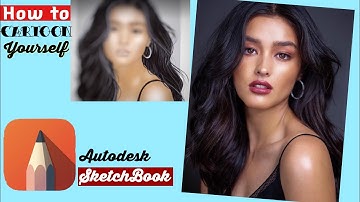 HOW TO CARTOON yourself | Autodesk Sketchbook | Liza Soberano 🇵🇭| Timelapsed