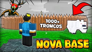 Thumbnail for CRIEI A NOVA BASE DE ESPINHOS E PASSEI 100 DIAS NO 99 NIGHTS IN THE FOREST!!! (ENTRADA SECRETA)