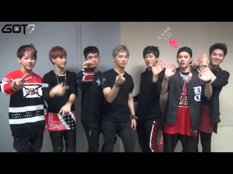 GOT7's Korean message for JYP AUDITION Facebook fans