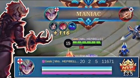 Dyrroth 2nd skill= 1 kill they Think I’m Using Cheat!! 🔥☠️🔥
