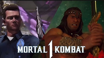 First Look at Terminator T-1000 & New Conan Brutality! | Mortal Kombat 1