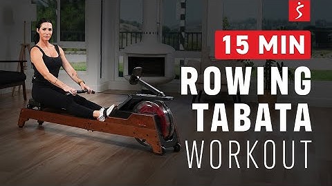 15-Minute Tabata Rowing Workout for All Levels with Dana Simonelli